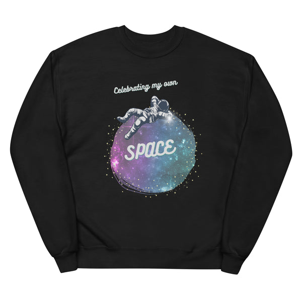 Spacewoman Spaceman Celebration - Unisex Fleece SweatShirt