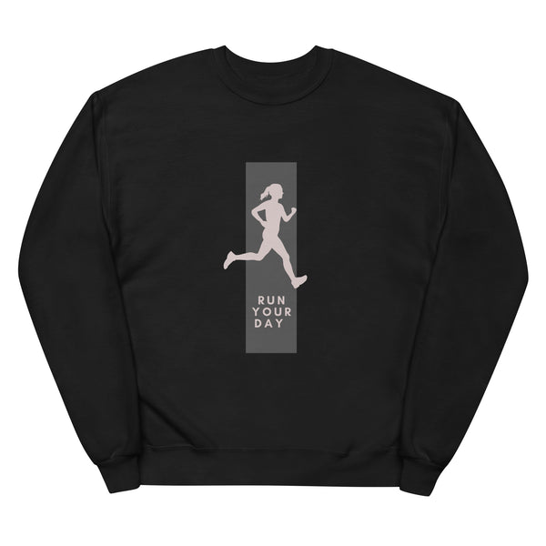 Run Your Day - Unisex Fleece SweatShirt