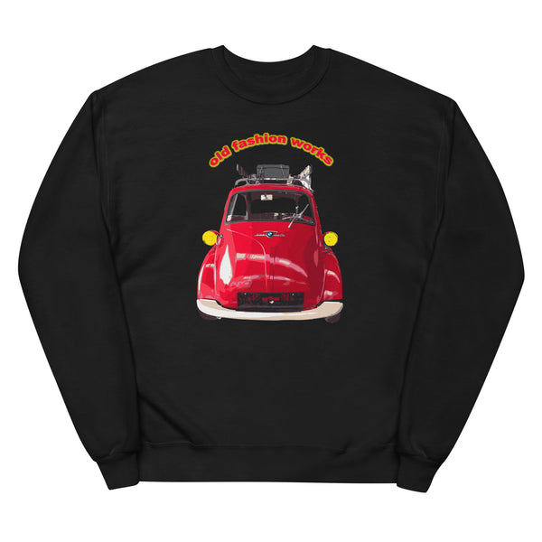 Old Fashion - Car - Quote - Unisex Fleece SweatShirt