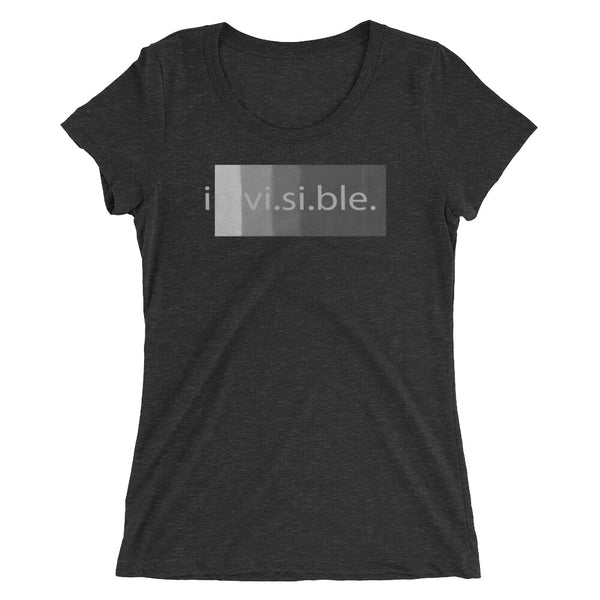 Optical - Invisible -Ladies' Short Sleeve T-Shirt