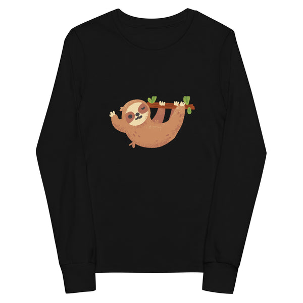 Cute Sloth - Youth Long Sleeve Tee