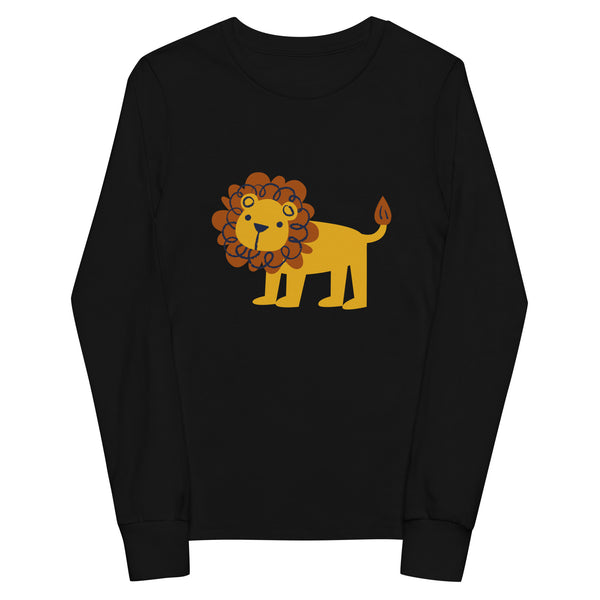 Cute Lion - Youth Long Sleeve Tee