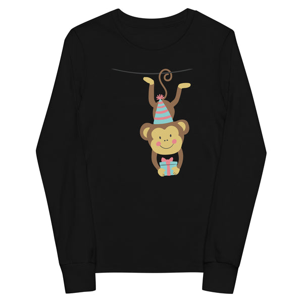 Gift-Giving Monkey - Youth Long Sleeve Tee