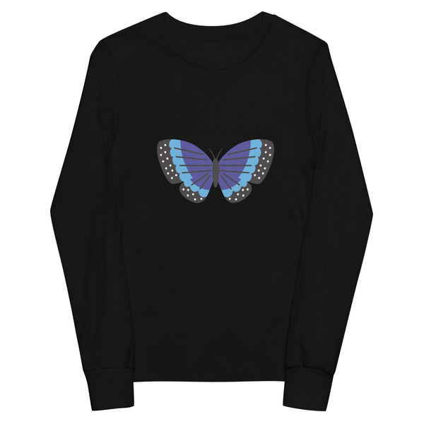 Bright Butterfly - Youth Long Sleeve Tee